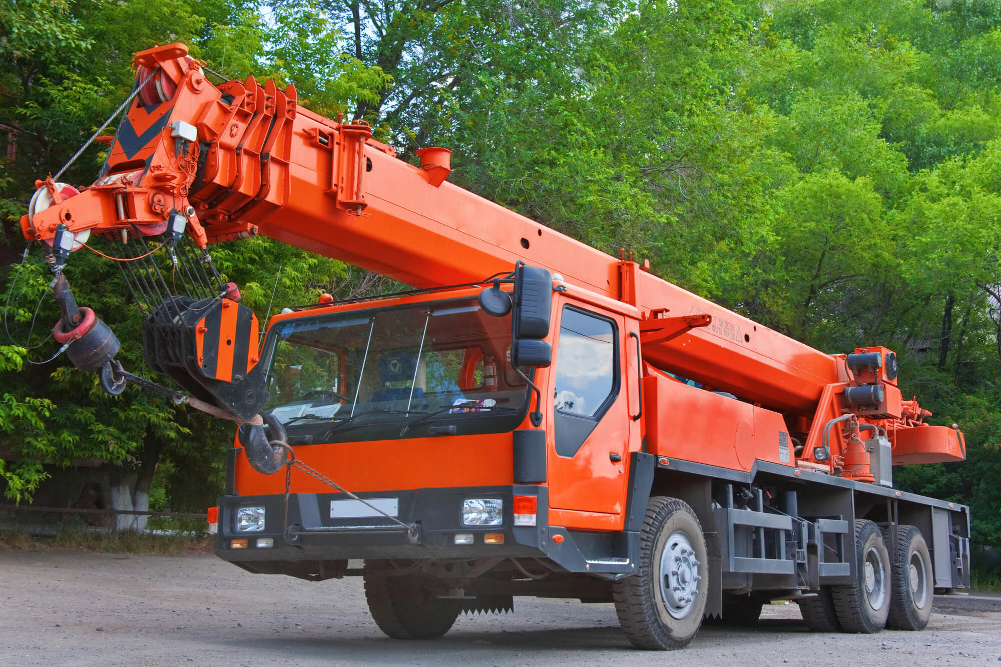 1B Red Mobile Crane operator training